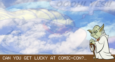 Getting Lucky at Comic-Con…